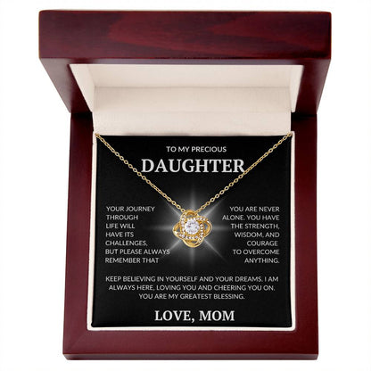 Daughter's Dazzle Gift Necklace | From Mom