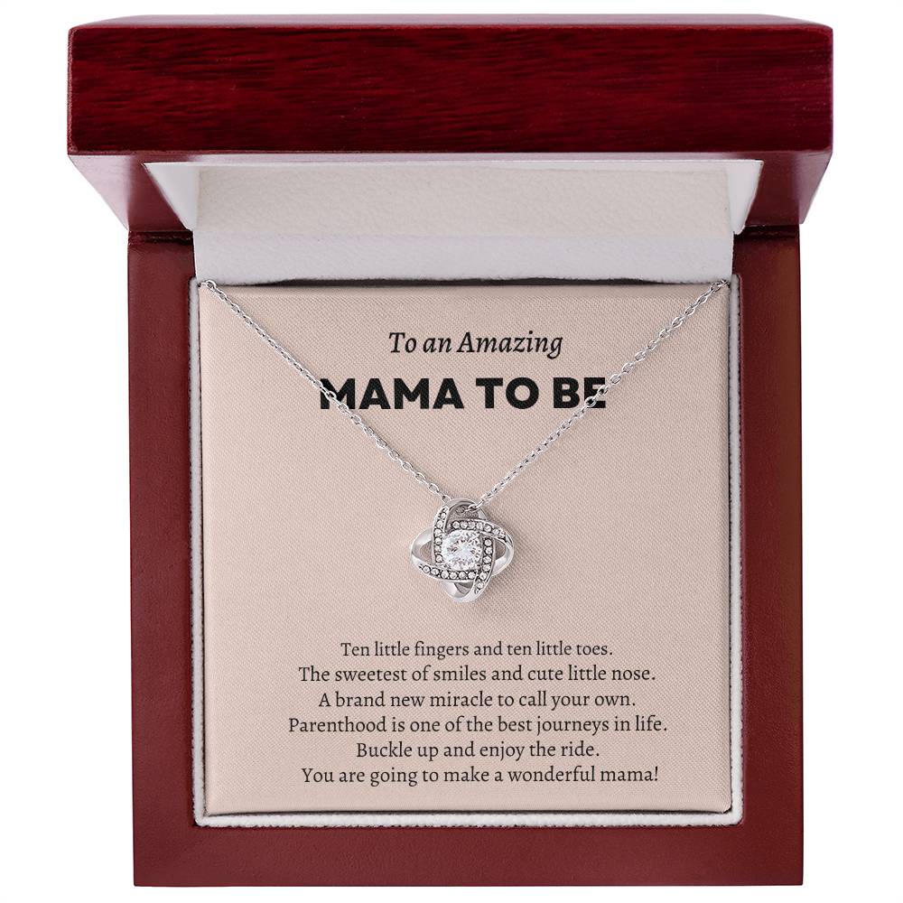 Mama to Be | Love Knot Necklace | Mother's Day Gift