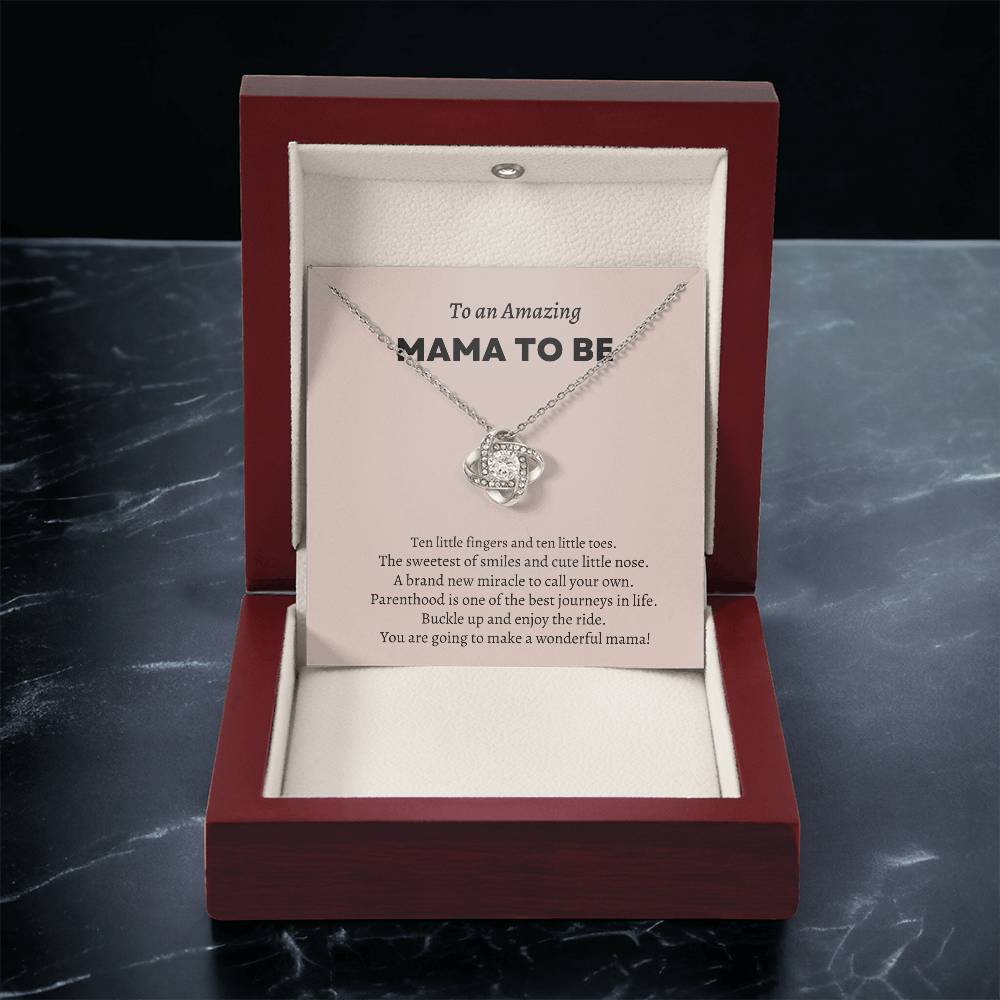 Mama to Be | Love Knot Necklace | Mother's Day Gift