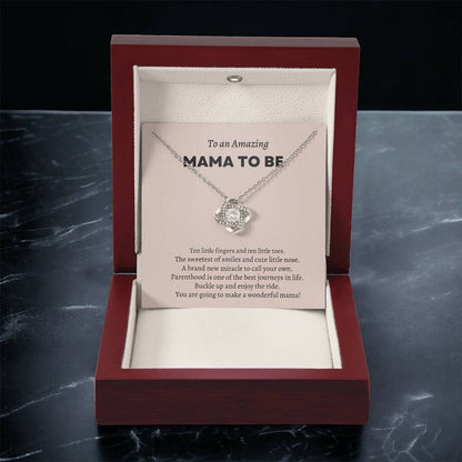 Mama to Be | Love Knot Necklace | Mother's Day Gift