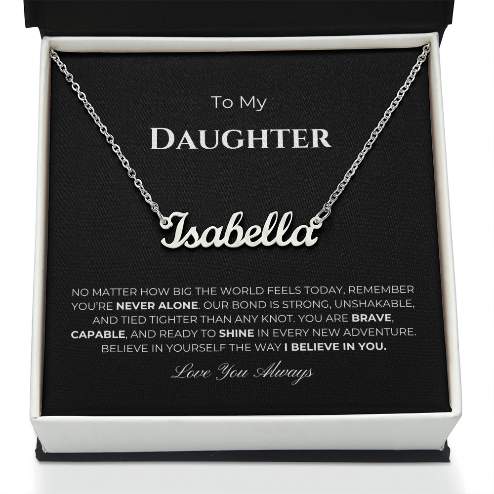 Daughter Name Necklace