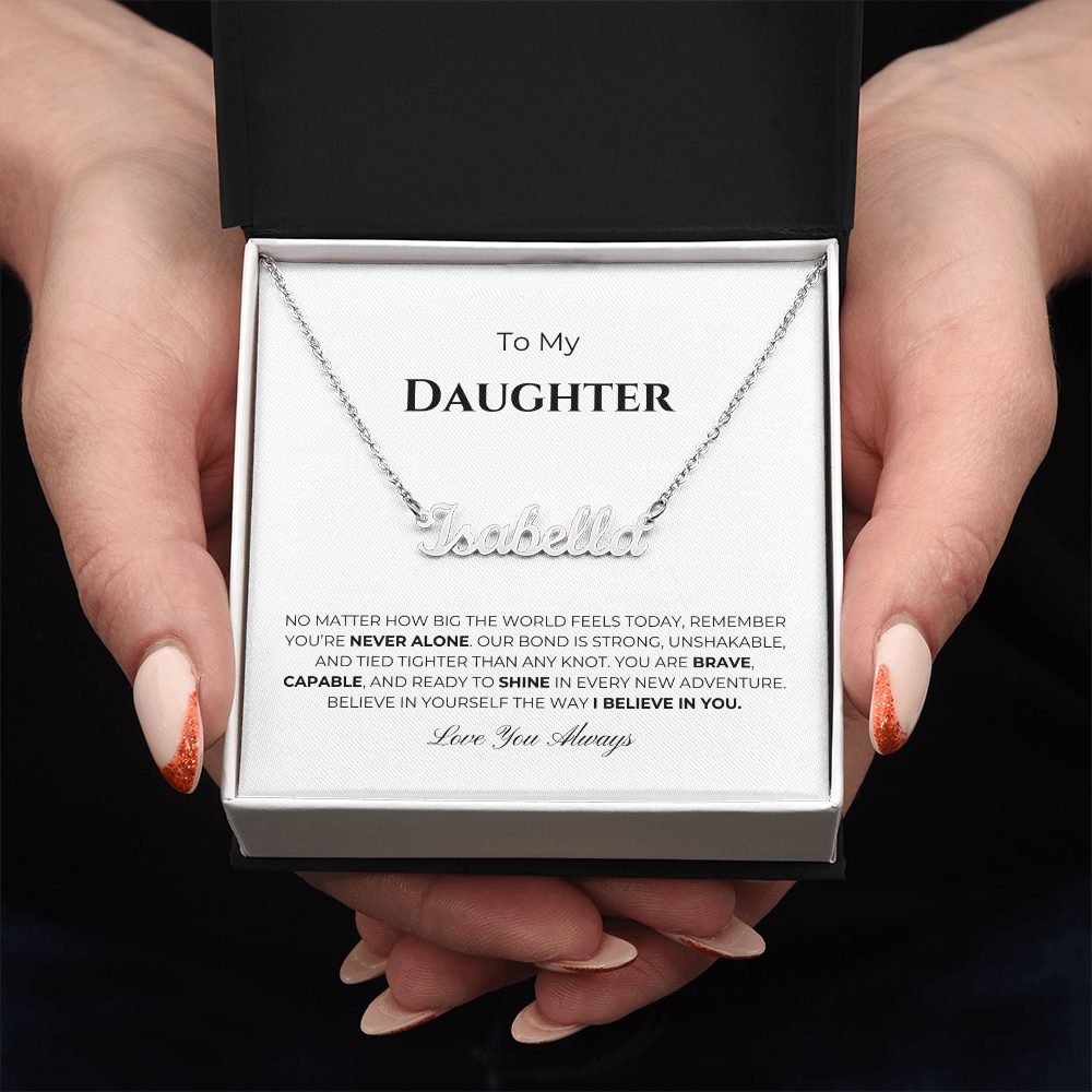 Daughter Name Necklace