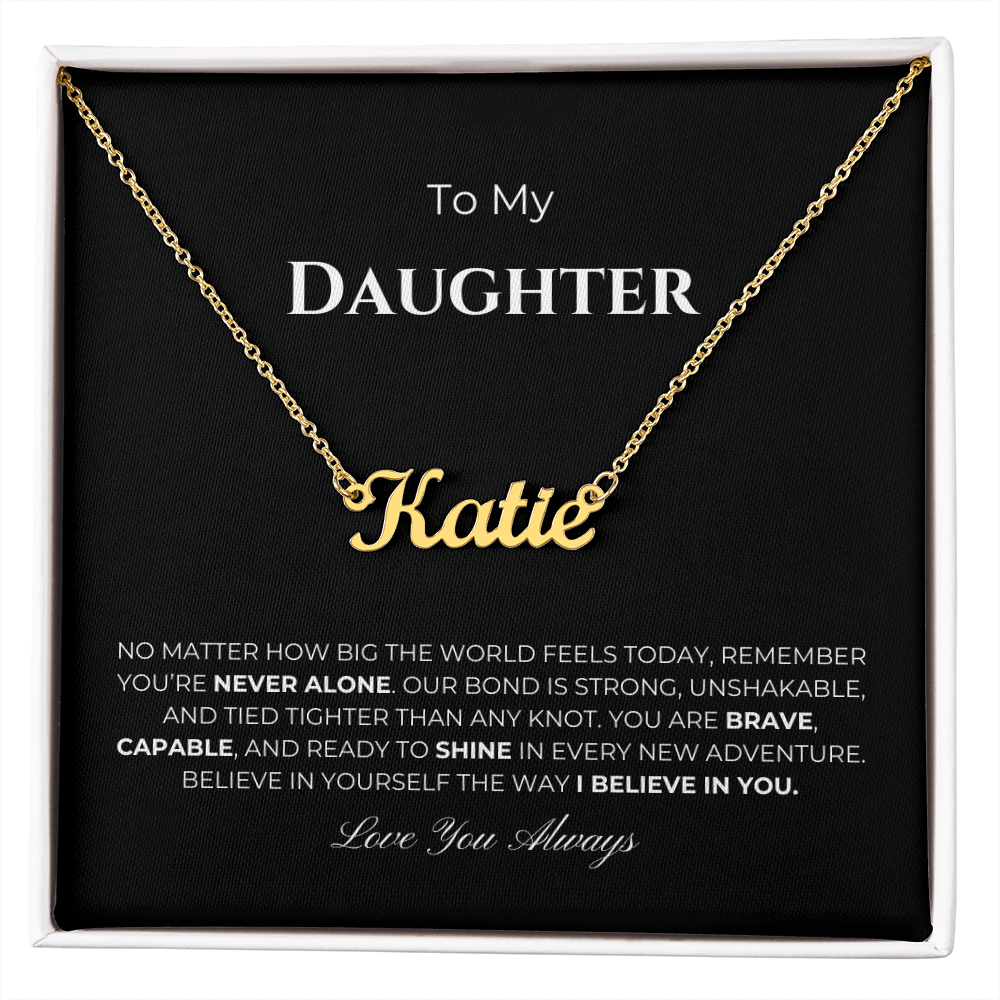 Daughter Name Necklace