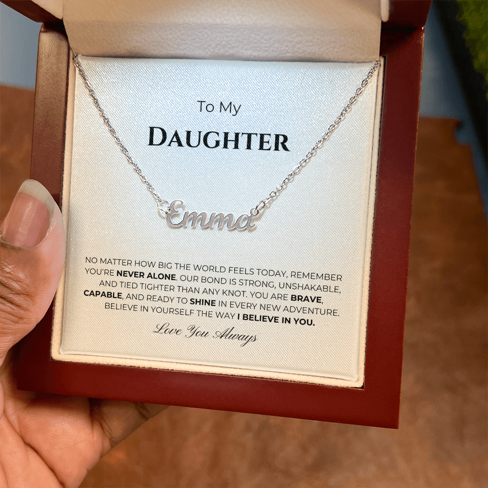 Daughter Name Necklace