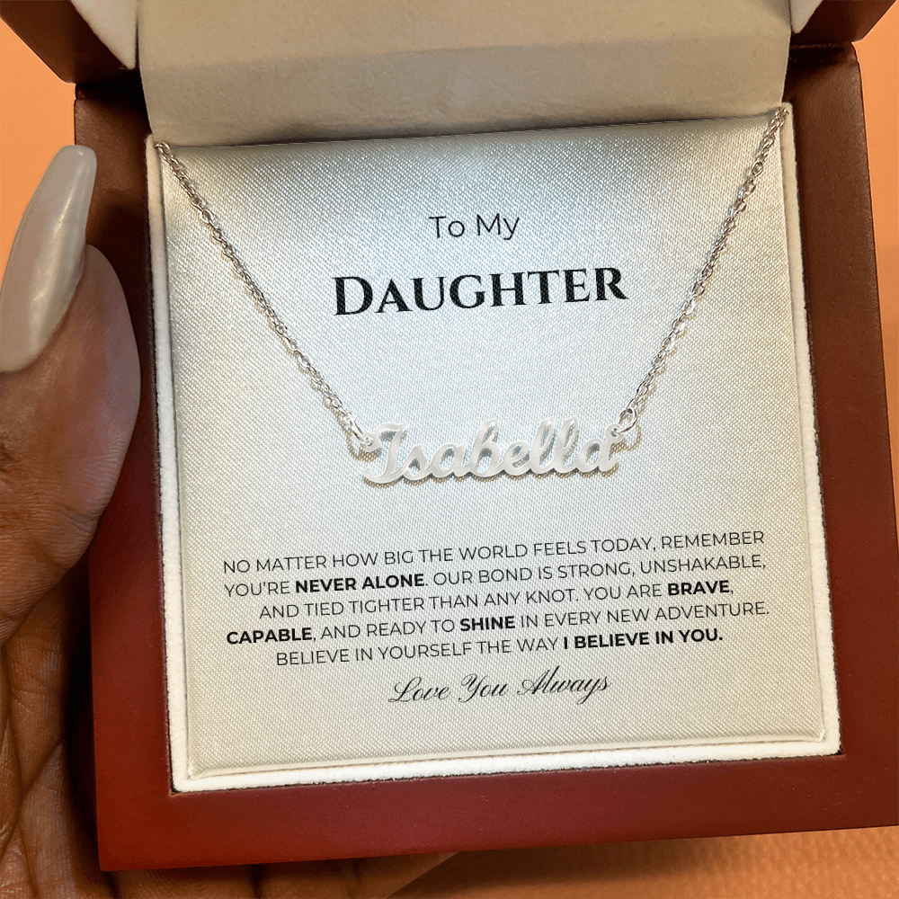 Daughter Name Necklace