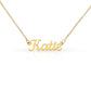 Custom Name Necklace Gift for Her – Personalized 18K Gold Jewelry for Daughter or Best Friend