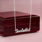 Custom Name Necklace Gift for Her – Personalized 18K Gold Jewelry for Daughter or Best Friend