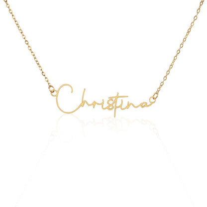 The Signature Style Custom Name Necklace