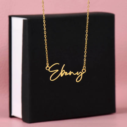 The Signature Style Custom Name Necklace