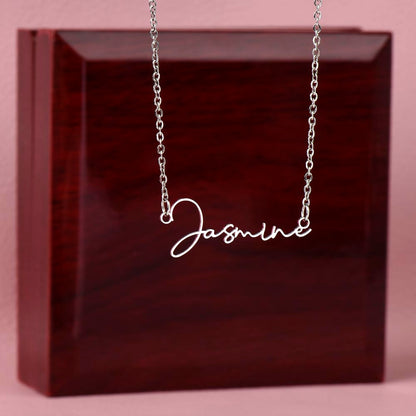 The Signature Style Custom Name Necklace