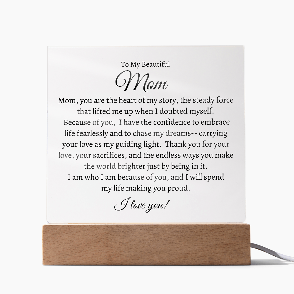 Mom Plaque _B