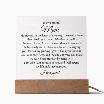 Mom Plaque _B