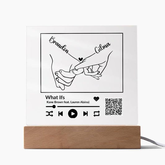 CUSTOMIZED SONG PLAQUE