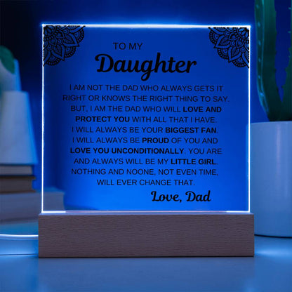 To My Daughter | Love and Protect, Love Dad v2