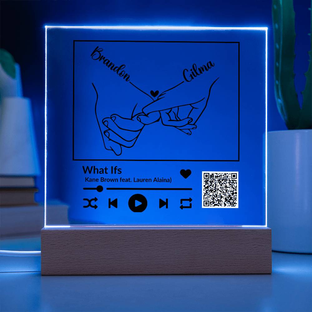 CUSTOMIZED SONG PLAQUE