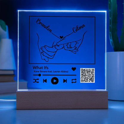 CUSTOMIZED SONG PLAQUE