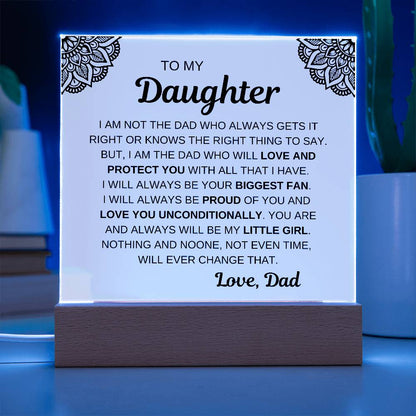 To My Daughter | Love and Protect, Love Dad v1