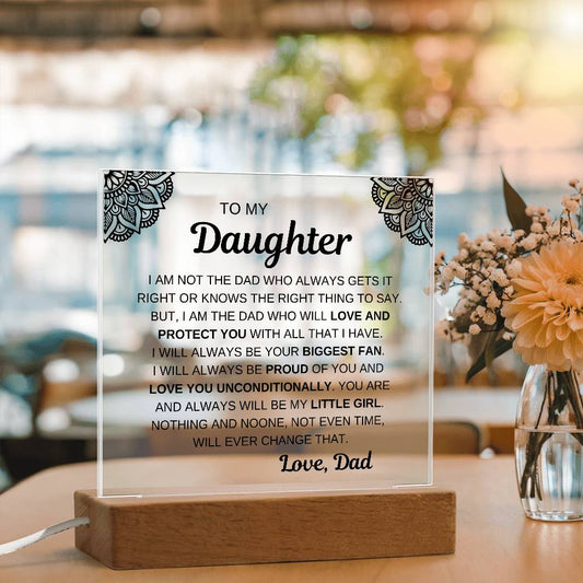 To My Daughter | Love and Protect, Love Dad v2
