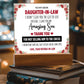 Daughter-in-Law LED Acrylic Gift Set
