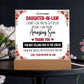 Daughter-in-Law LED Acrylic Gift Set