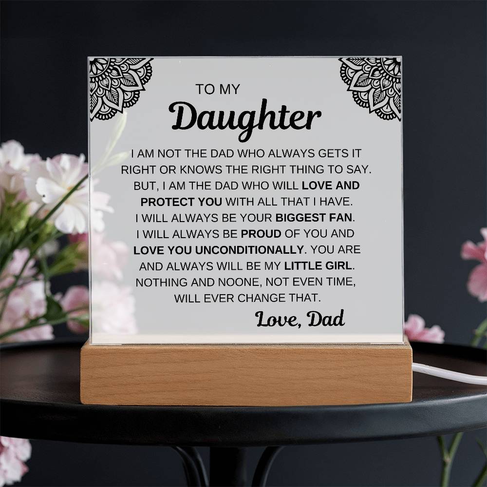 To My Daughter | Love and Protect, Love Dad v1