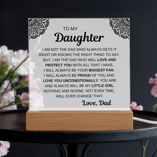 To My Daughter | Love and Protect, Love Dad v1