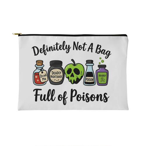 Bag Full of Poisons Zip Pouch