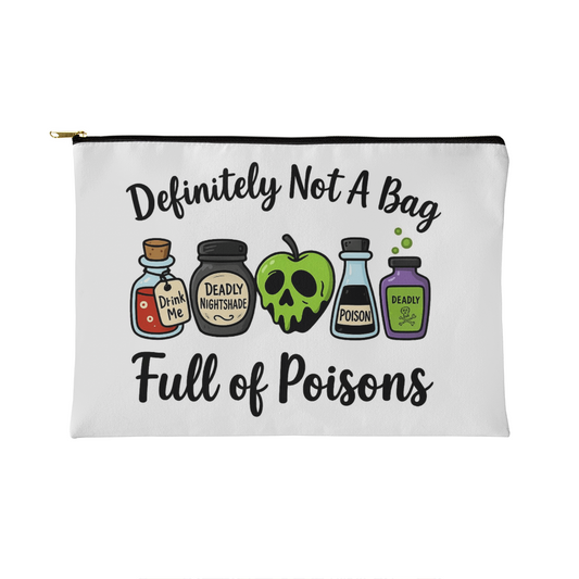 Bag Full of Poisons Zip Pouch