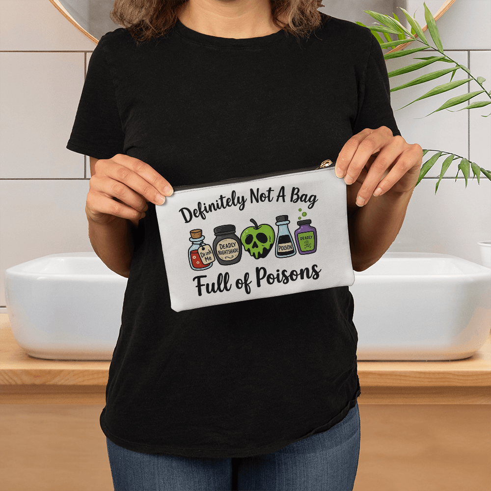 Bag Full of Poisons Zip Pouch