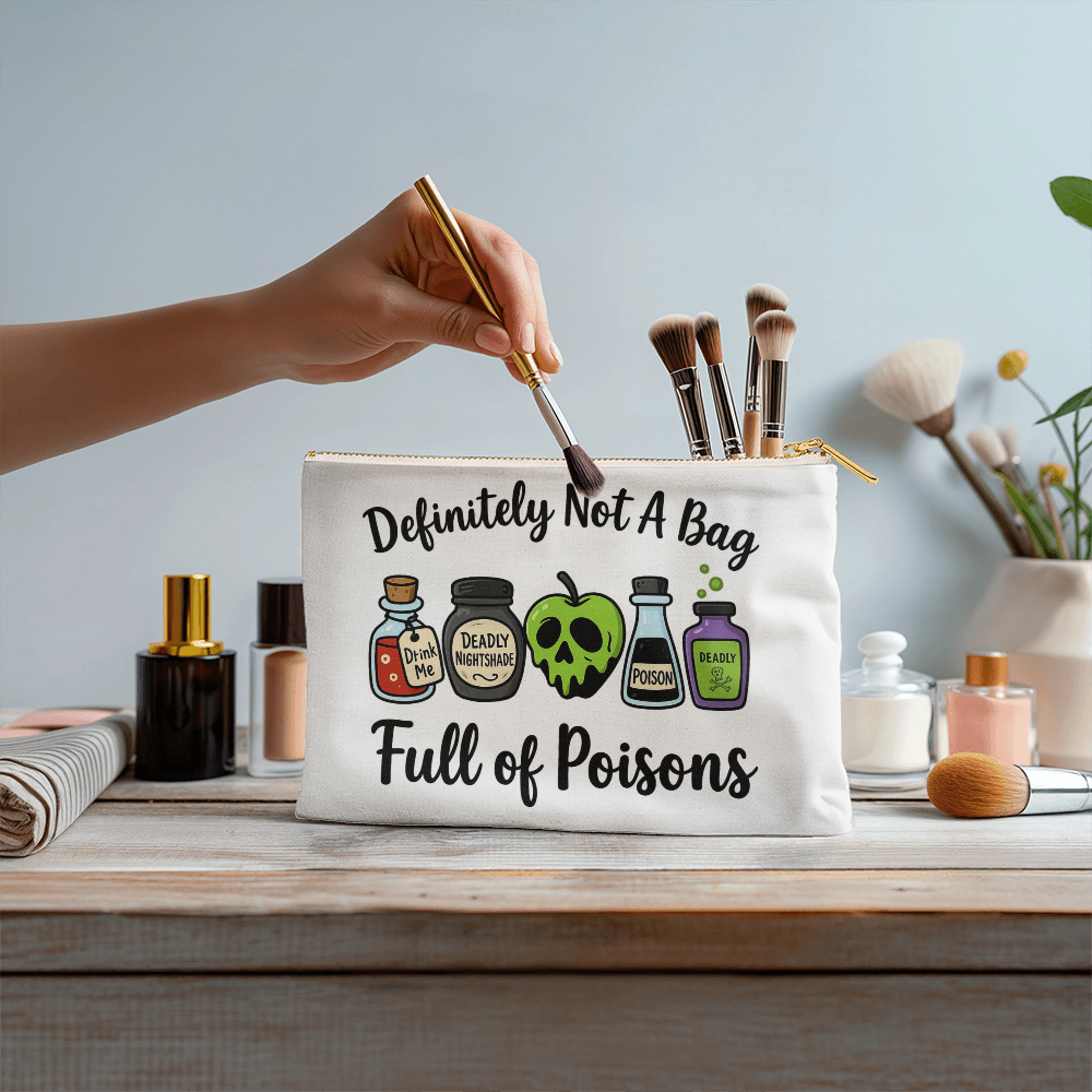 Bag Full of Poisons Zip Pouch