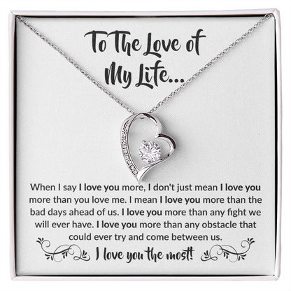 ✨To the Love of My Life  Necklace