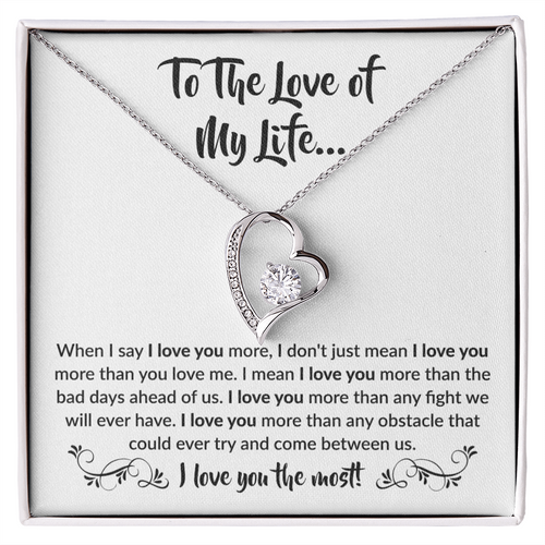 ✨To the Love of My Life  Necklace
