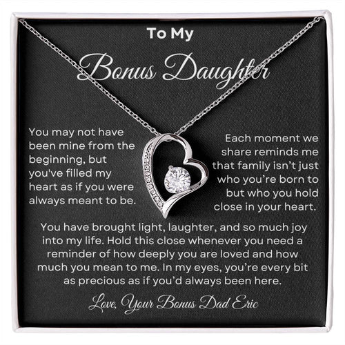 Bonus Daughter Gift Set with Personalized Message Card