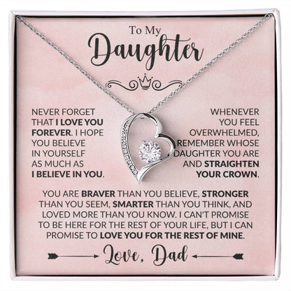 Daugther - Never Forget - Necklace