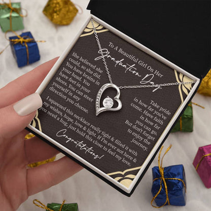 Graduation Necklace | She Believed She Could