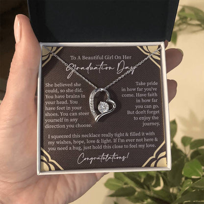 Graduation Necklace | She Believed She Could