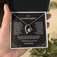 To My Granddaughter | From Grandma Forever Love Necklace--Aim for the Sky