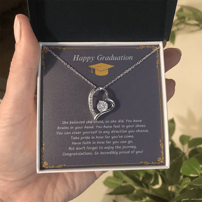 Happy Graduation | Heart Necklace