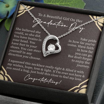 Graduation Necklace | She Believed She Could