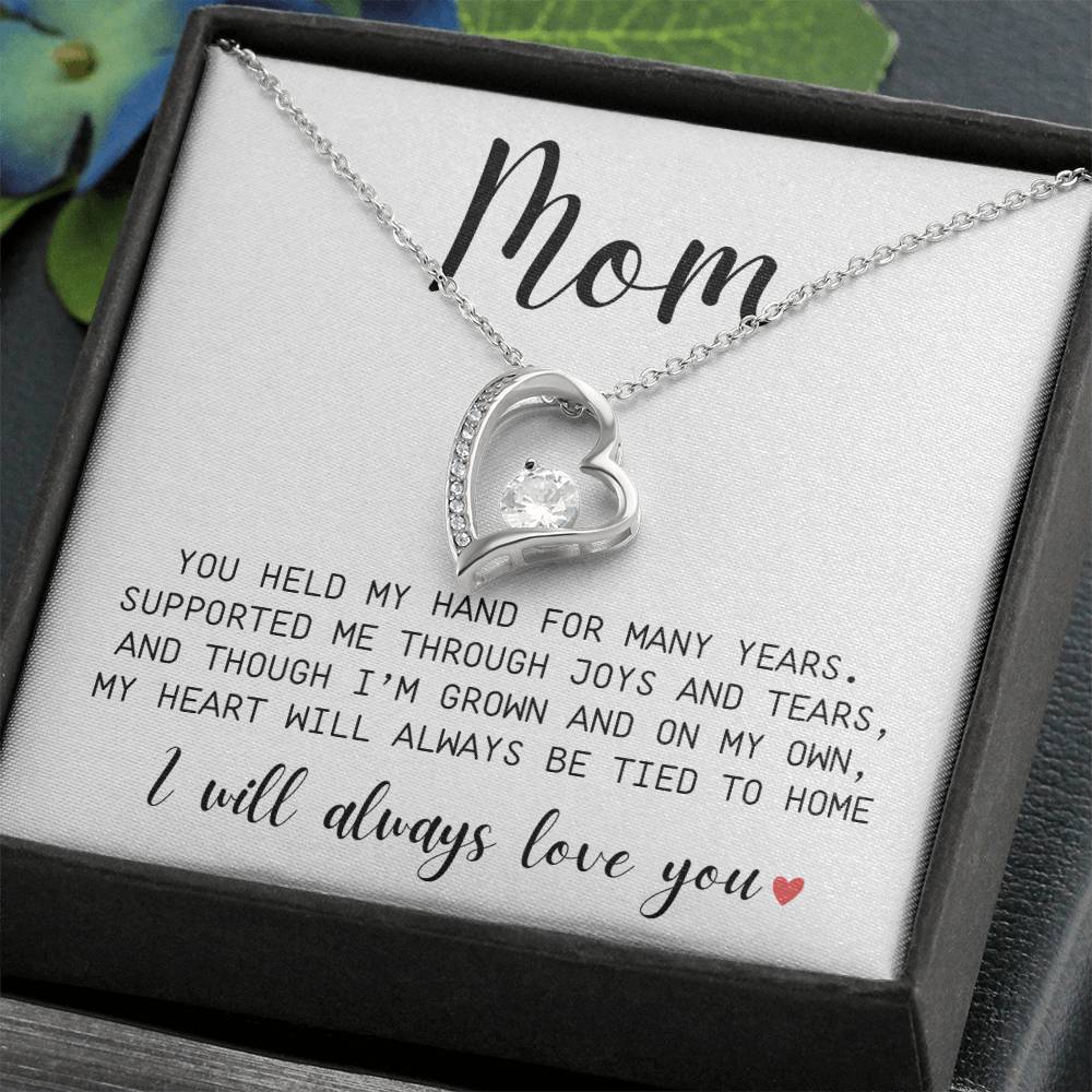 Mom | You Held My Hand | Forever Love Necklace