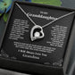 To My Granddaughter | From Grandma Forever Love Necklace--Aim for the Sky
