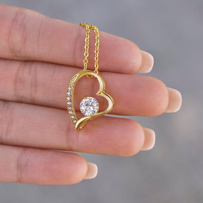 Beautiful Wife Necklace - My Heartbeat | PERSONALIZED