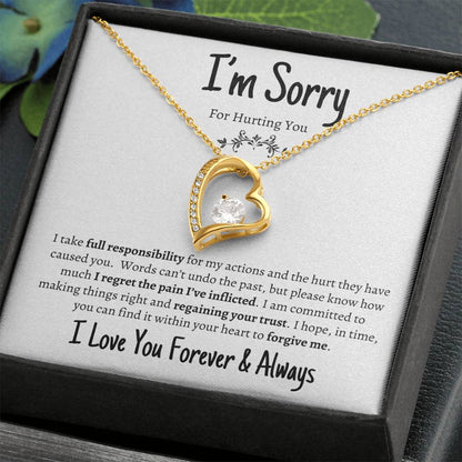 I'm Sorry For Hurting You | Forever Love Necklace