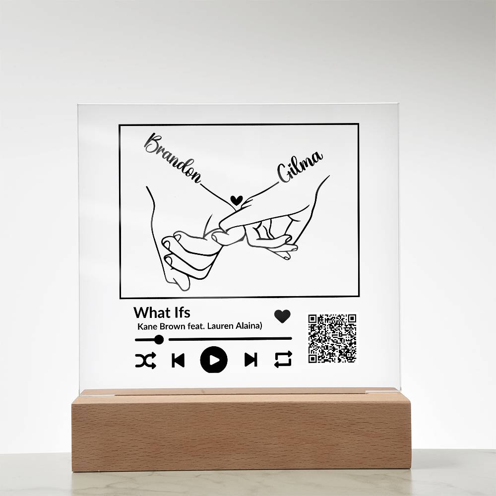 CUSTOMIZED SONG PLAQUE