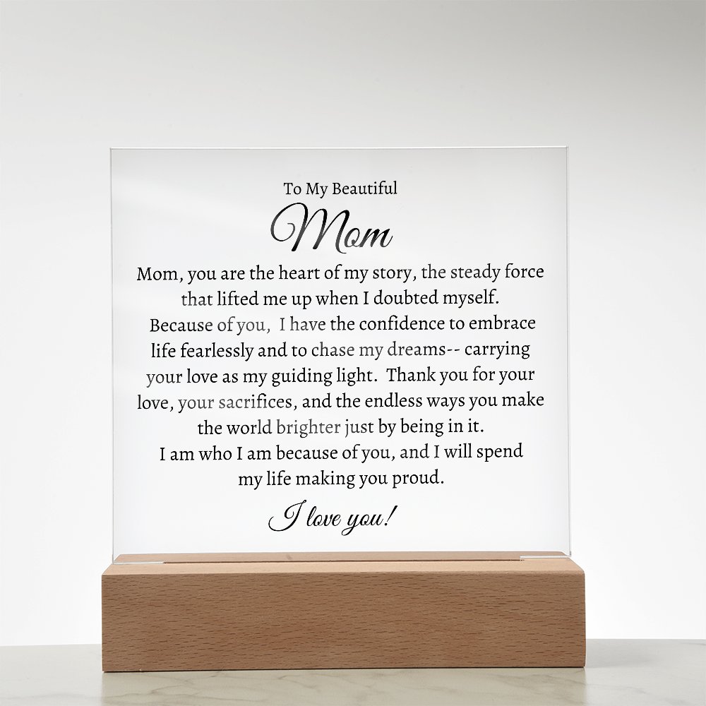 Mom Plaque _B