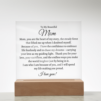 Mom Plaque _B