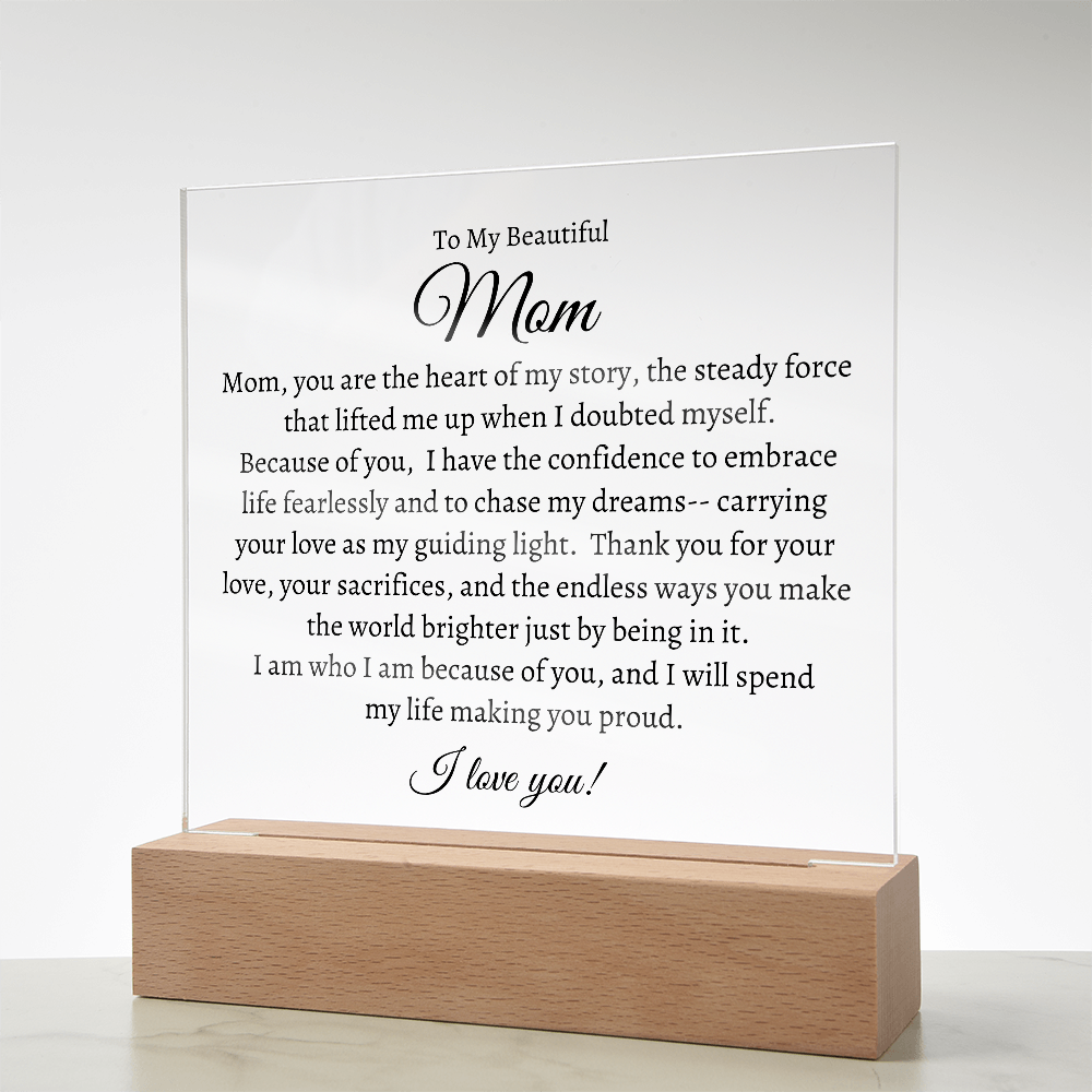 Mom Plaque _B