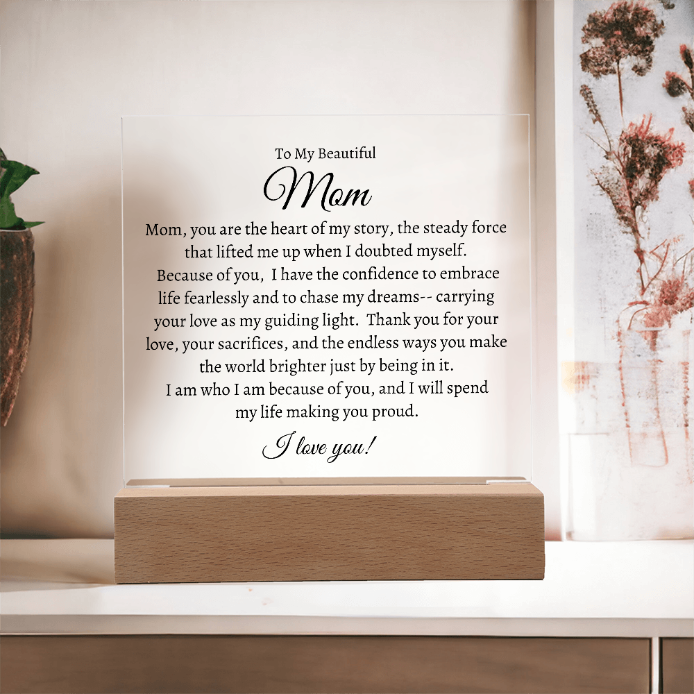 Mom Plaque _B