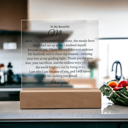 Mom Plaque _B
