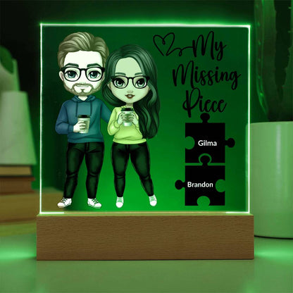CUSTOM MADE COUPLE PLAQUE